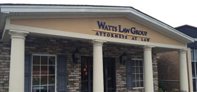 Exterior of Office Building of The Watts Law Group | Attorneys At Law